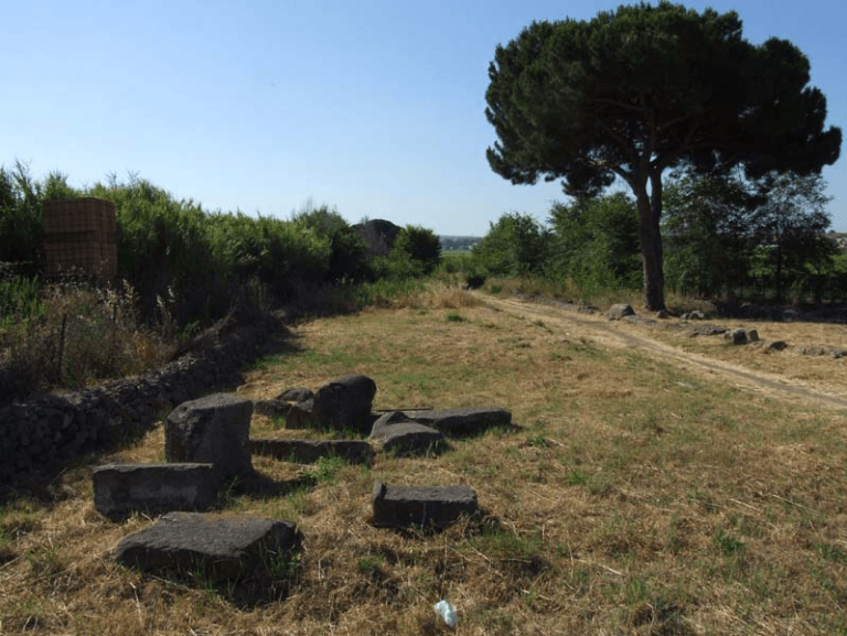 Stato attuale dei luoghi dell intervento - Parco Appia Antica