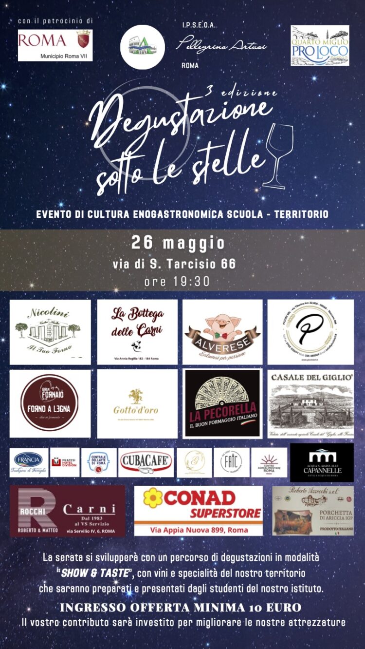 DEGUSTAZIONE SOTTO LE STELLE - Terza Edizione