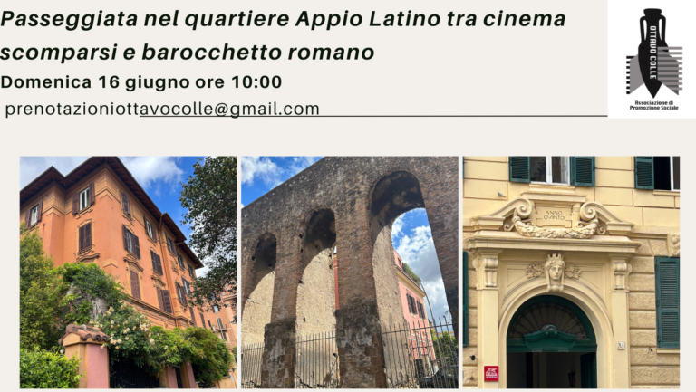Una passeggiata in parte del quartiere Appio Latino, tra esempi di urbanistica popolare piccolo borghese degli anni 1928-1930