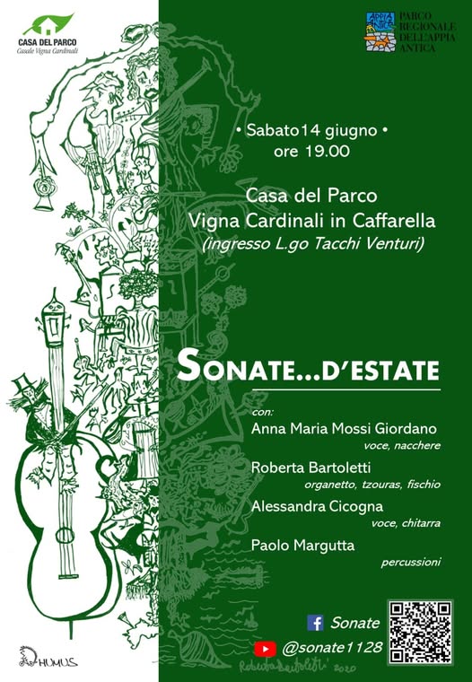 Concerto “Sonate d’Estate” alla Casa del Parco - sabato 14 giugno 2025