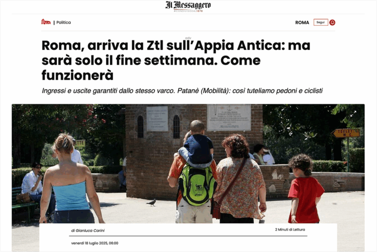 Roma, arriva la Ztl sull’Appia Antica – Il Messaggero Roma, arriva la Ztl sull’Appia Antica