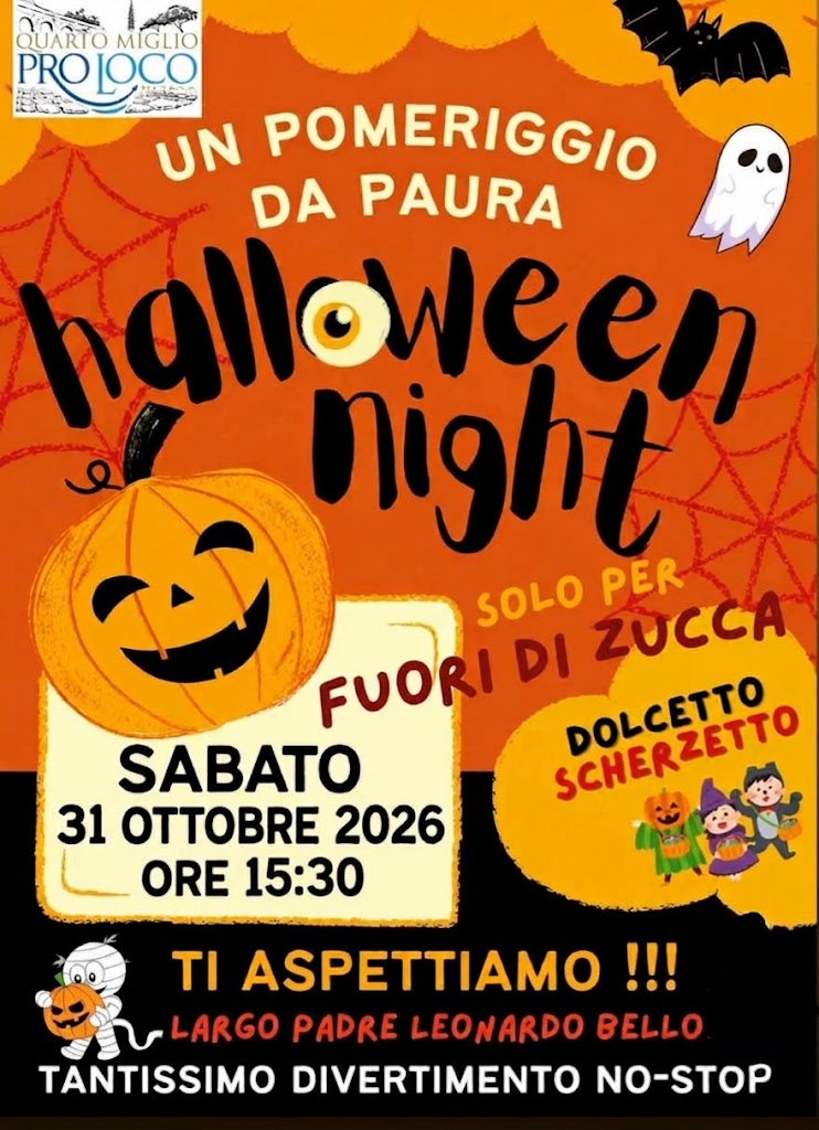 FESTA DI HALLOWEEN 2026